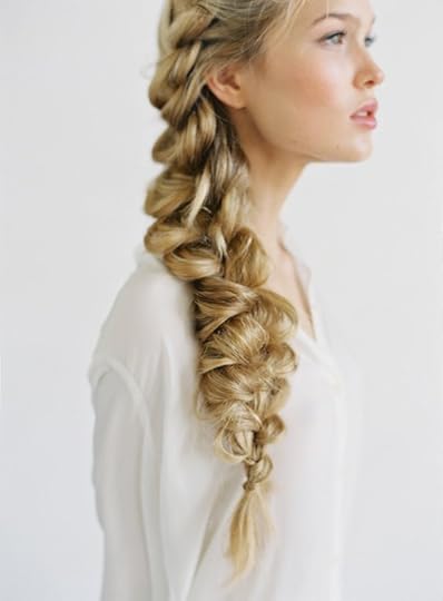 blonde braid: 