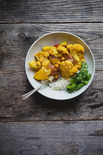 Chana Aloo Gobi Masala: Chickpea, Potato, Cauliflower Curry Recipe | FoodforMyFamily.com
