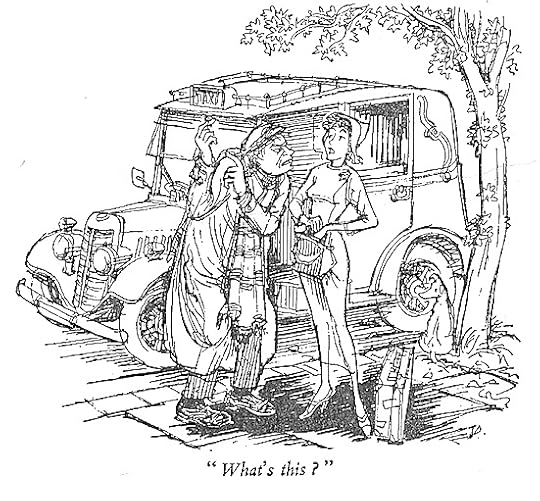 'Taxi Tips', illustration by John Dugan