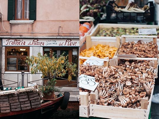 venice mushrooms in autumn