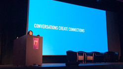 Conversations create connections.���Elena Ontiveros