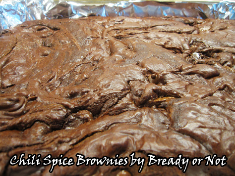 Chili Spice Chocolate Brownies 
