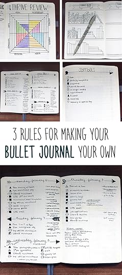 3 rules for making your bullet journal your own