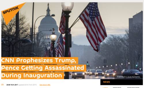CNN Prophesizes Trump Pence Getting Assassinated During Inauguration