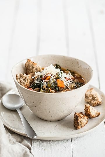 Quick Chicken Sausage with Kale, Tomatoes and White Beans