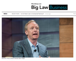 Brad Smith, Chief Legal Officer, Microsoft
