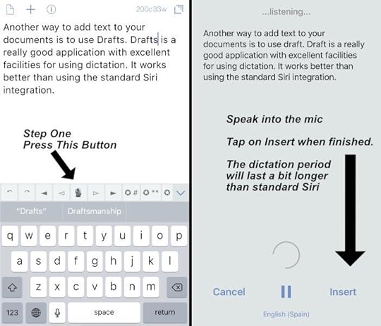 iOS Dictation - Transcription Options