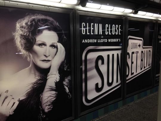 Figure 2: Glenn Close as Norma Desmond in the current revival of the musical version of Sunset Boulevard.