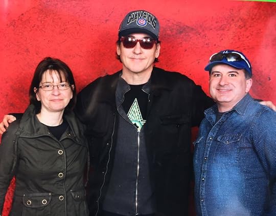 My wife and I met John Cusack at Monster Mania!