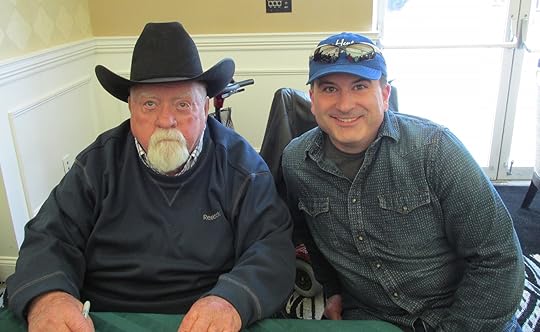 With Wilfred Brimley at Monster Mania!