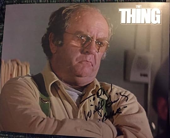 Wilfred Brimley autograph