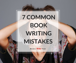 Book writing mistakes