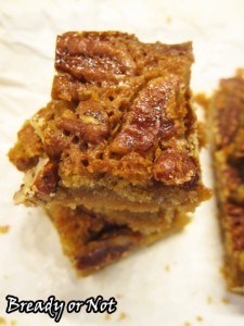 Bready or Not: Maple Pecan Pie Bars