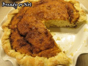 Snickerdoodle Pie