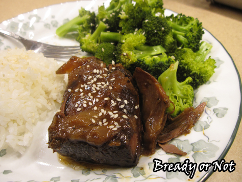 Bready or Not: Slow Cooker Korean-Style Short Ribs 