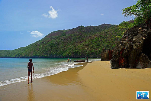 Secluded Beach, Samana Peninsula. Find travel tips to the Dominican Republic at DRVisitor.com