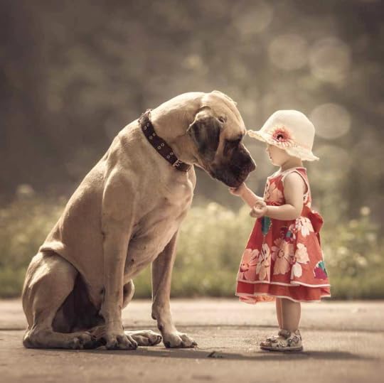 Little Kids and Their Big Dogs 1-- bookspoils