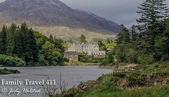 Kids will love to sleep like a king in this castle nestled in the Twelve Bens Mountains of County Galway, Ireland.