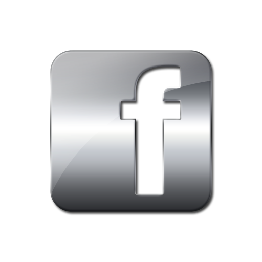 Image result for silver facebook icon png