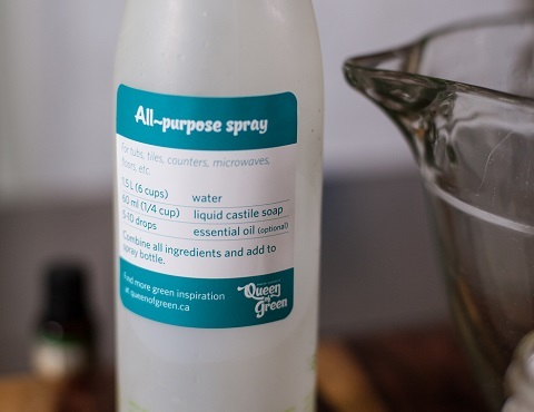 Photo: How to make all-purpose spray cleaner