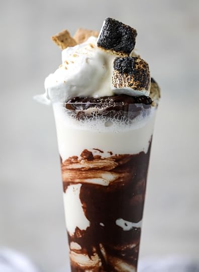 s'mores stout milkshakes I howsweeteats.com 