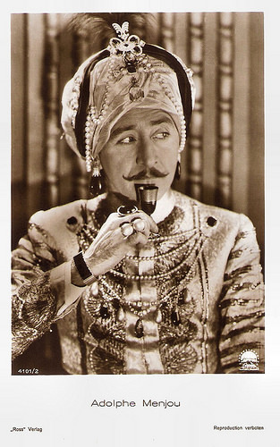 Adolphe Menjou in His Tiger Wife (1928)