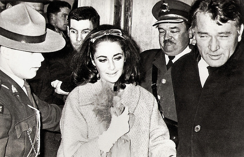 Richard Burton and Elizabeth Taylor