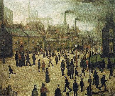 A Manufacturing Town (1922) - L.S. Lowry