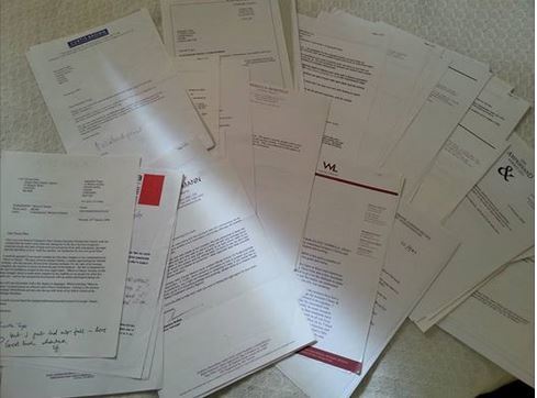 rejection letters