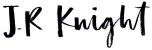 J. R Knight White BGround Tag Dark Black