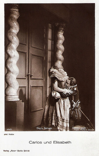 Dagny Servaes and Conrad Veidt in Carlos und Elisabeth (1924)