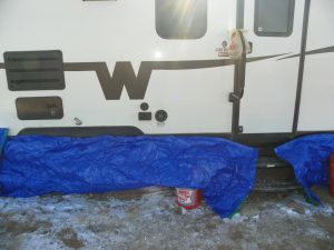 portable trailer skirt