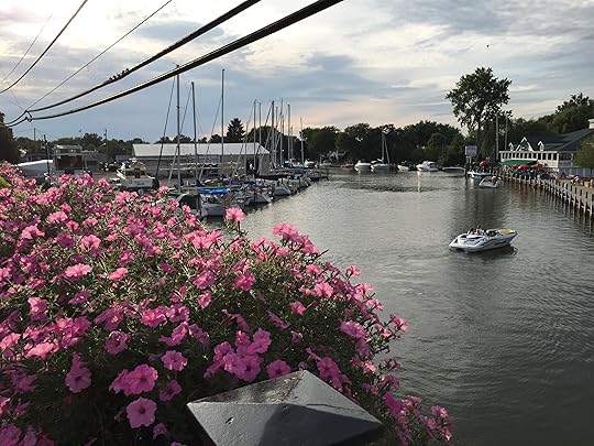 The Vermilion River, Vermilion, Ohio (photo: Sarah Sundin, August 2016)