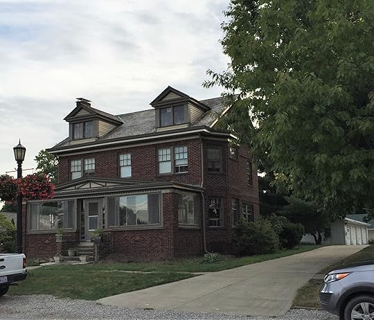 The house in Vermilion, Ohio that I selected for my fictional Avery family (Photo: Sarah Sundin, August 2016)