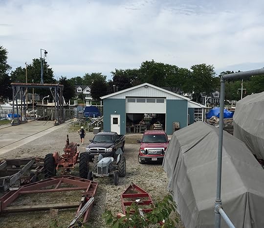 Boatyard in Vermilion, Ohio (Photo: Sarah Sundin, August 2016)
