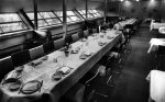 Dining room of the LZ 129 Hidenburg.
