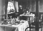 Dining room on the LZ 127 Graf Zeppelin.