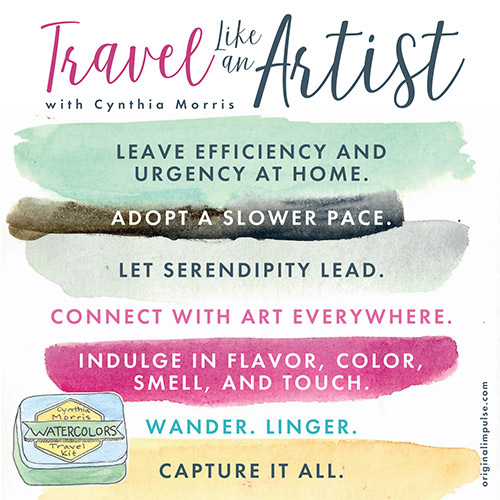 Cynthia Morris Travel Like an Artist manifesto