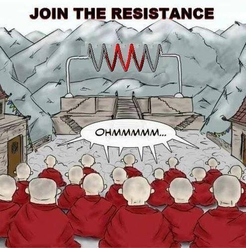 Physics joke: Join the Resistance