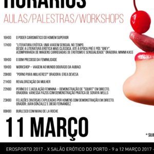 literatura erótica charlas sábado