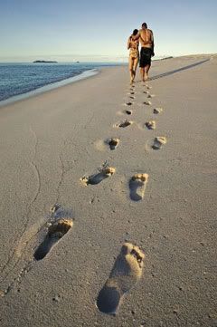 Beach Footprints: 