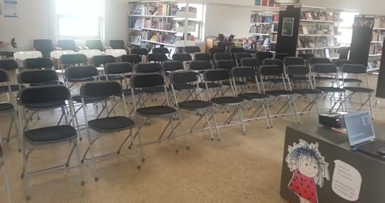 Østbirk - før publikum kommer ind