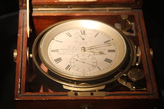 John Harrison ship chronometer, between 1761 and 1800. Great Brittain. Technical Museum, Oslo, Norway by Bjoertvedt. CC-BY-SA-3.0 via Wikimedia Commons.