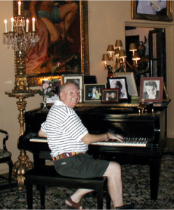 Jack was often a guest at the Liberace house in Palm Springs.