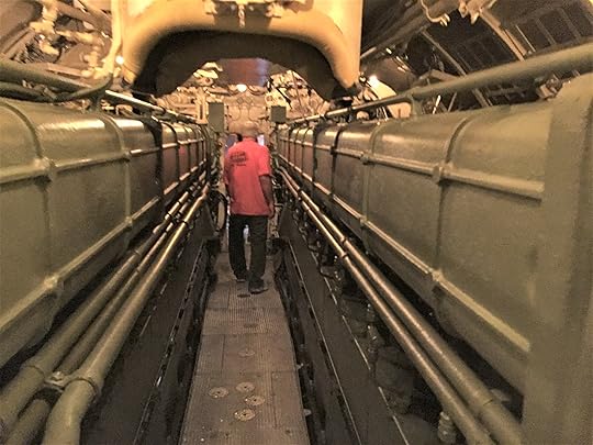 Diesel engines in U-505, Chicago Museum of Science and Industry (Photo: Sarah Sundin, September 2016).