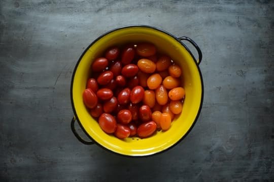 grape tomatoes for tomato jalapeño jam