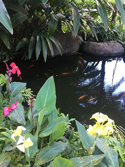 fish and flowers, Hilton Hawaiian Village