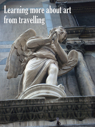 Learning more about art from travelling