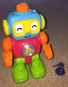 One of Sammy's Toy Robots
