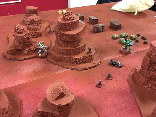 Big Stompy Robots game with Dave in progress